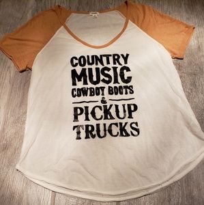 Garage Graphic Baseball  Tee